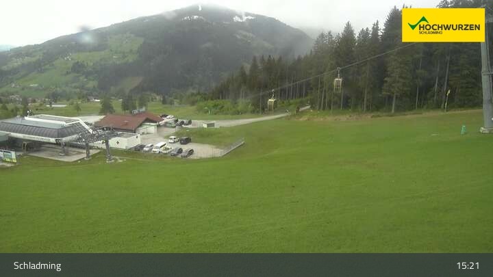 Archiv Foto Webcam Gipfelbahn Hochwurzen