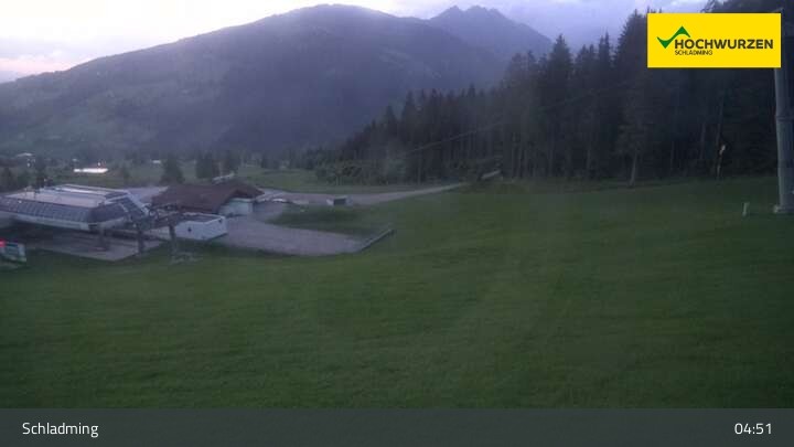 Archived image Webcam Base of Gipfelbahn Hochwurzen