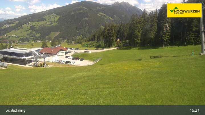 Archiv Foto Webcam Gipfelbahn Hochwurzen