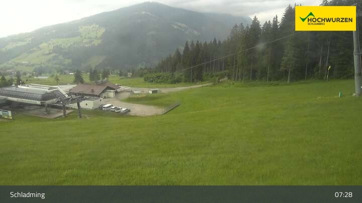 Archiv Foto Webcam Gipfelbahn Hochwurzen