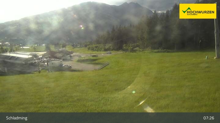 Archiv Foto Webcam Gipfelbahn Hochwurzen