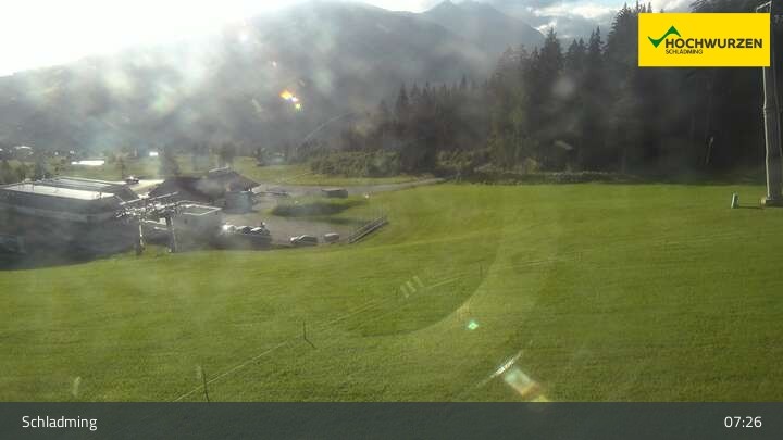 Archiv Foto Webcam Gipfelbahn Hochwurzen