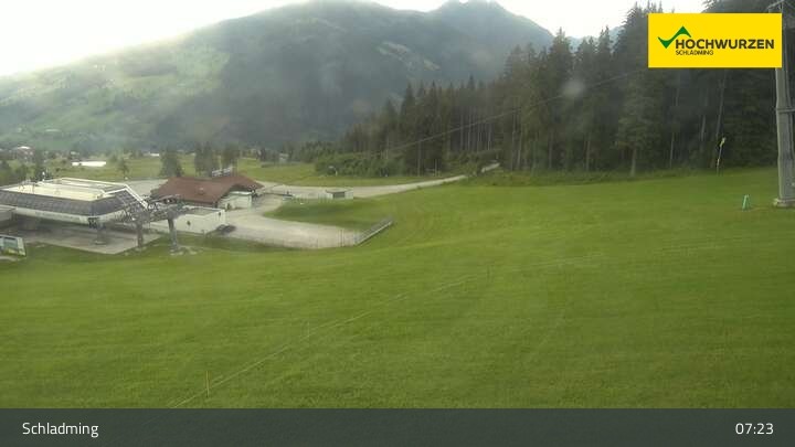 Archiv Foto Webcam Gipfelbahn Hochwurzen