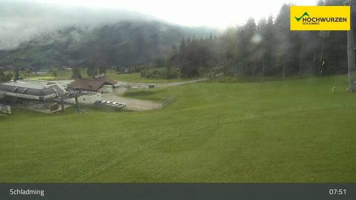 Archived image Webcam Base of Gipfelbahn Hochwurzen