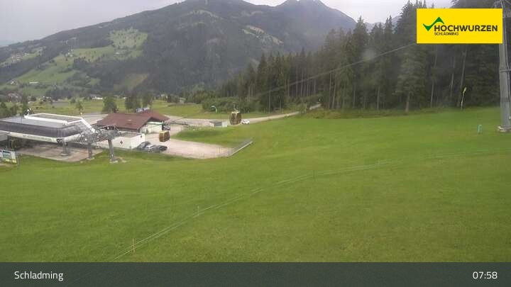 Archiv Foto Webcam Gipfelbahn Hochwurzen