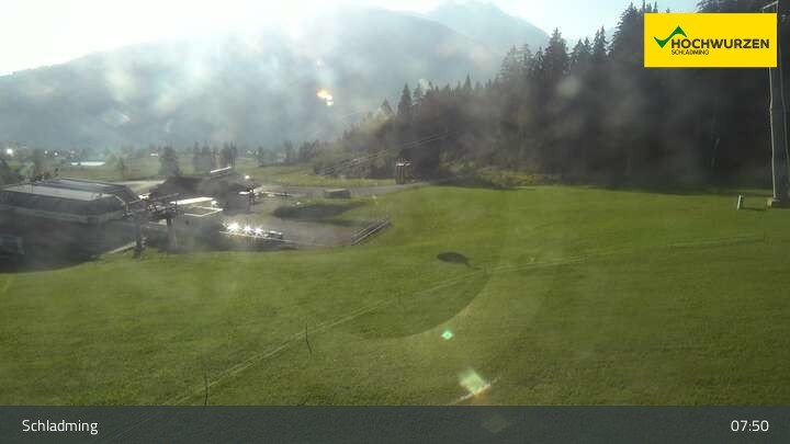 Archiv Foto Webcam Gipfelbahn Hochwurzen