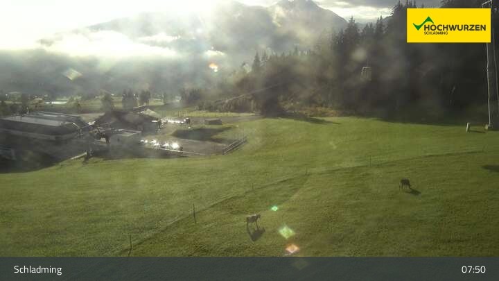 Archiv Foto Webcam Gipfelbahn Hochwurzen
