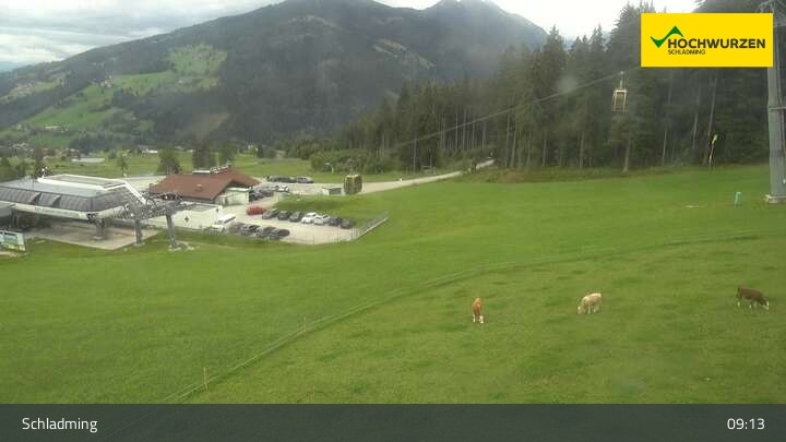 Archiv Foto Webcam Gipfelbahn Hochwurzen