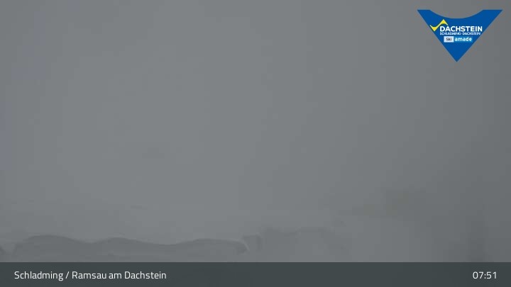 Archiv Foto Dachstein Gletscher: Webcam Bergstation Hunerkogel (2700 m)