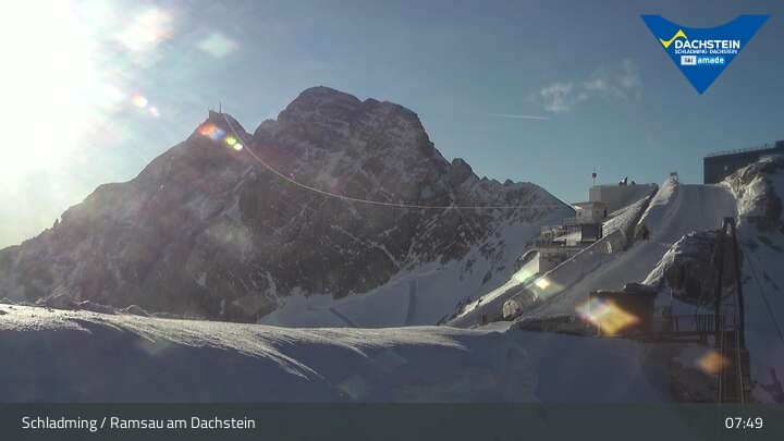 Archived image Webcam Top Station Hunerkogel (2700 m)