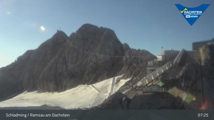 Archived image Webcam Top Station Hunerkogel (2700 m)