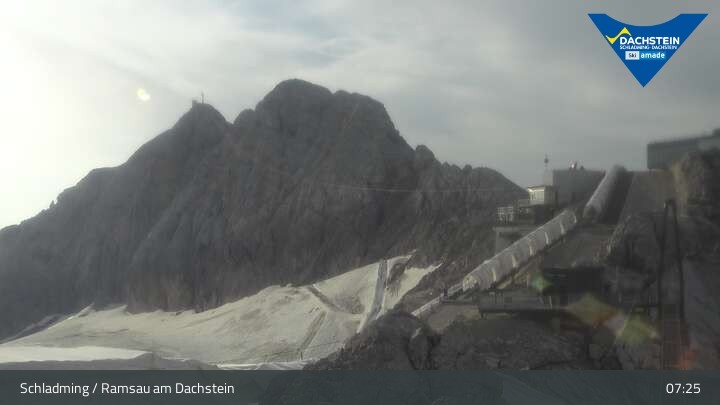 Archived image Webcam Top Station Hunerkogel (2700 m)