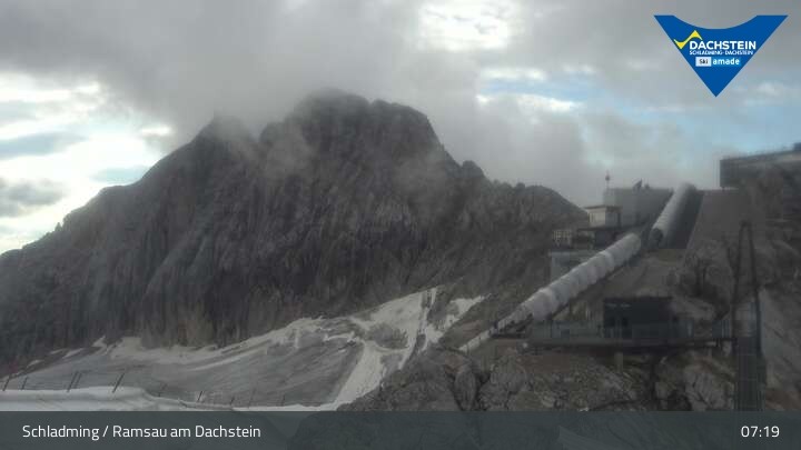 Archived image Webcam Top Station Hunerkogel (2700 m)