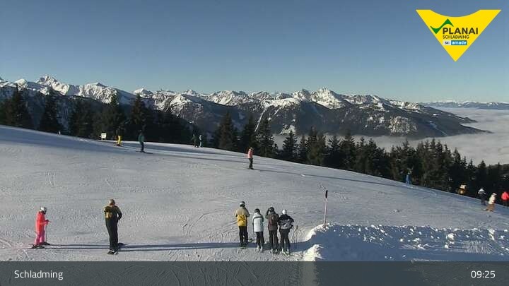 Archiv Foto Webcam Schladming - Planai Bergstation I