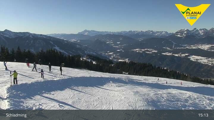 Archiv Foto Webcam Schladming - Planai Bergstation I
