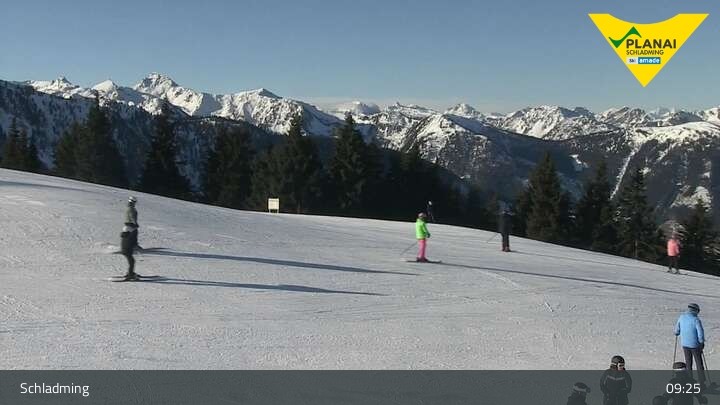 Archiv Foto Webcam Schladming - Planai Bergstation I