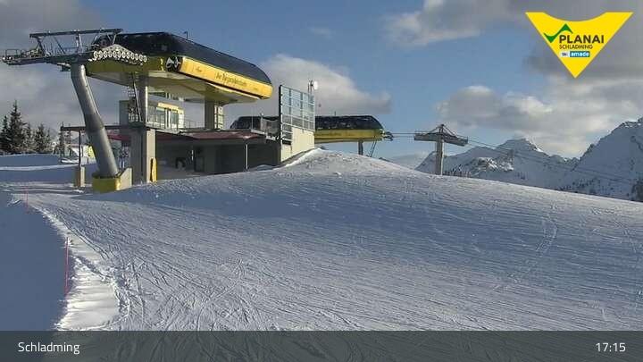 Archiv Foto Webcam Schladming - Planai Bergstation I