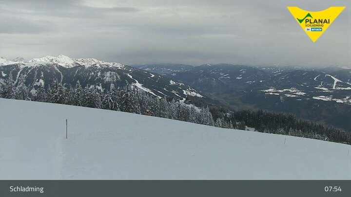 Archiv Foto Webcam Schladming - Planai Bergstation I