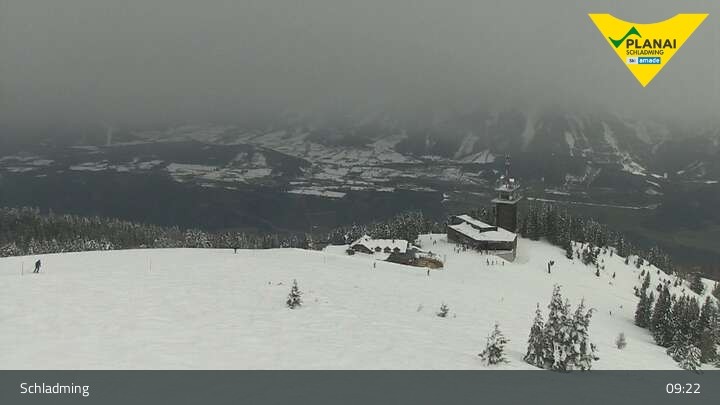 Archiv Foto Webcam Schladming - Planai Bergstation I