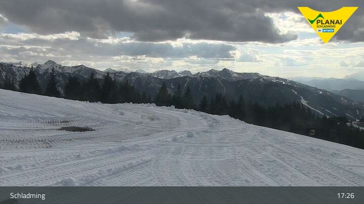 Archiv Foto Webcam Schladming - Planai Bergstation I