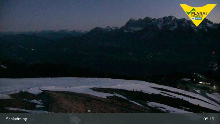 Archived image Webcam Schladming - Planai Bergstation