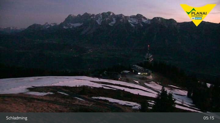 Archiv Foto Webcam Schladming - Planai Bergstation I