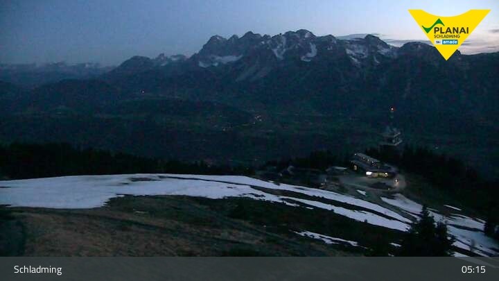 Archiv Foto Webcam Schladming - Planai Bergstation I