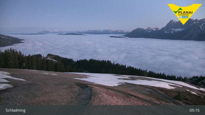 Archived image Webcam Schladming - Planai Bergstation