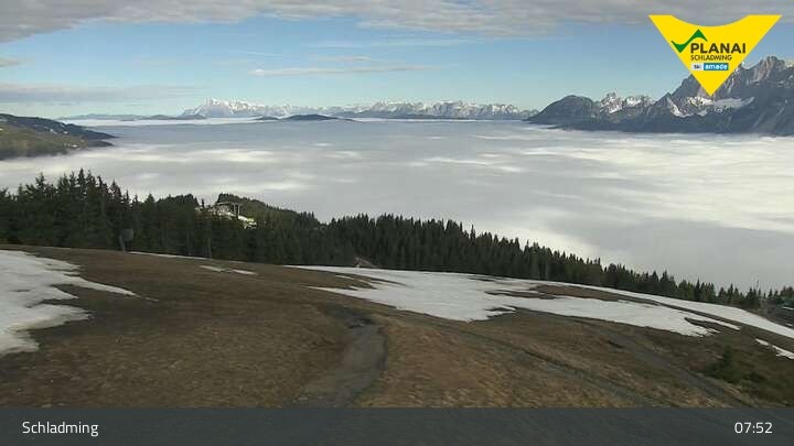 Archiv Foto Webcam Schladming - Planai Bergstation I