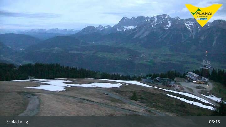Archiv Foto Webcam Schladming - Planai Bergstation I