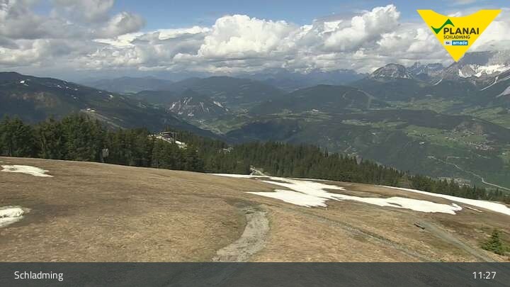 Archiv Foto Webcam Schladming - Planai Bergstation I