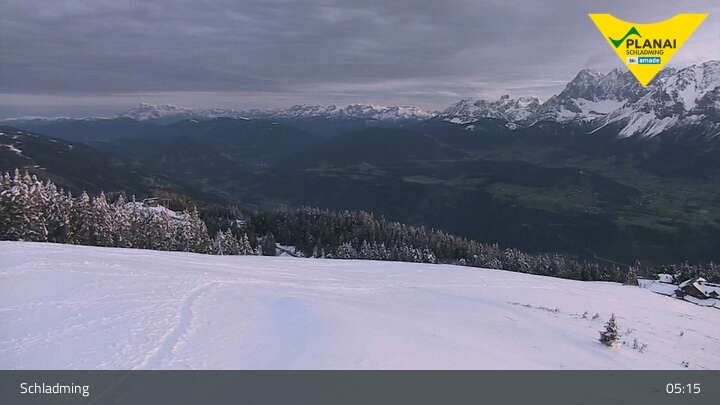 Archiv Foto Webcam Schladming - Planai Bergstation I