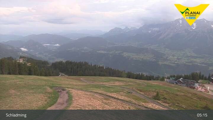 Archiv Foto Webcam Schladming - Planai Bergstation I