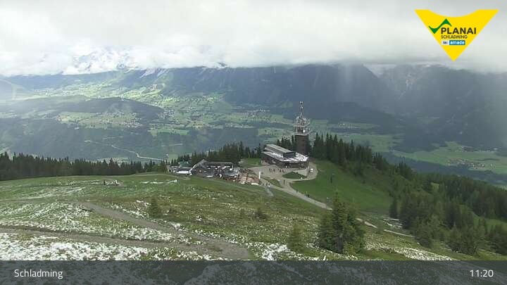 Archived image Webcam Schladming - Planai Bergstation