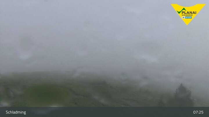 Archiv Foto Webcam Schladming - Planai Bergstation I