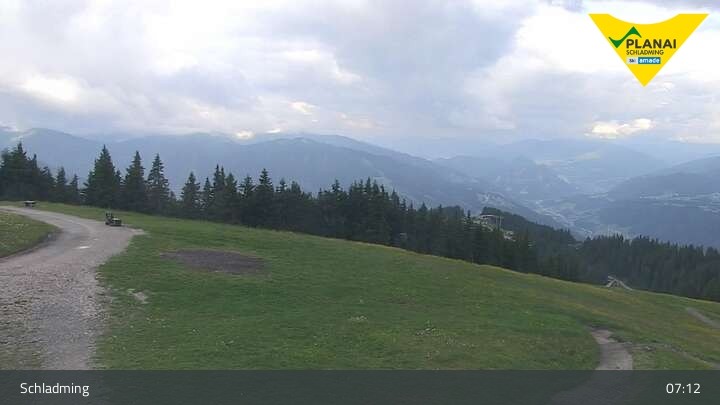 Archiv Foto Webcam Schladming - Planai Bergstation I