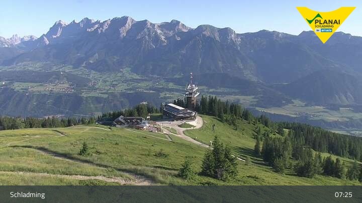 Archived image Webcam Schladming - Planai Bergstation