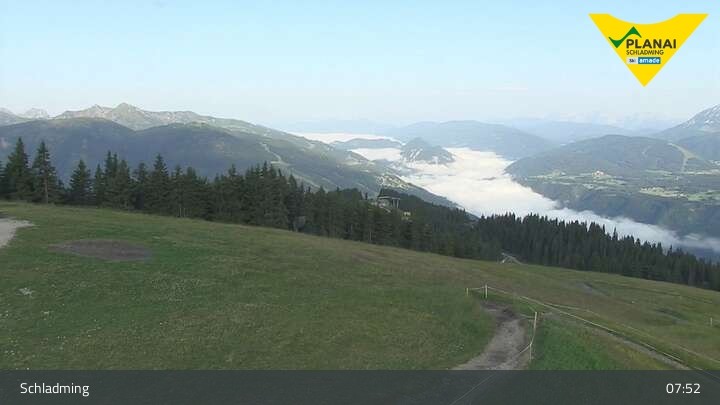 Archiv Foto Webcam Schladming - Planai Bergstation I