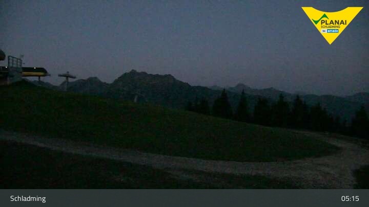 Archiv Foto Webcam Schladming - Planai Bergstation I