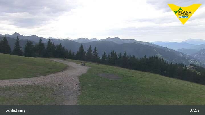 Archiv Foto Webcam Schladming - Planai Bergstation I