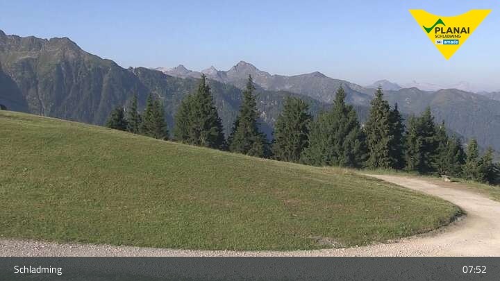 Archiv Foto Webcam Schladming - Planai Bergstation I