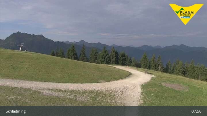 Archiv Foto Webcam Schladming - Planai Bergstation I