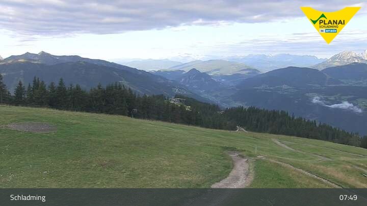 Archiv Foto Webcam Schladming - Planai Bergstation I