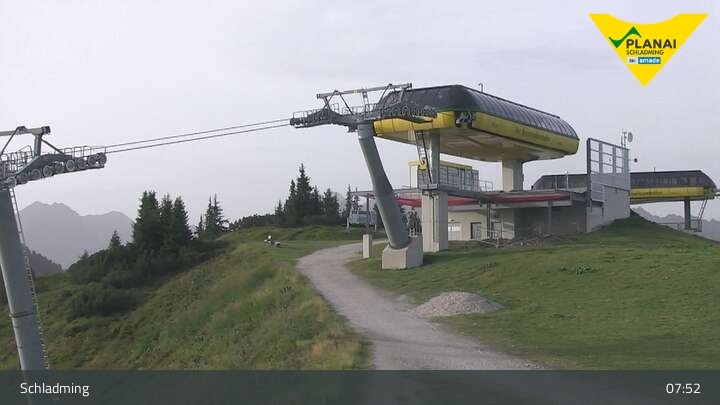 Archived image Webcam Schladming - Planai Bergstation