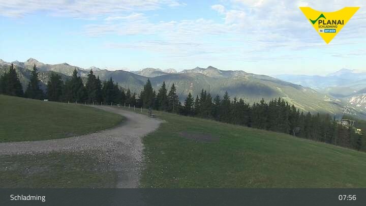Archived image Webcam Schladming - Planai Bergstation
