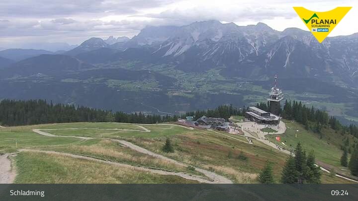Archiv Foto Webcam Schladming - Planai Bergstation I