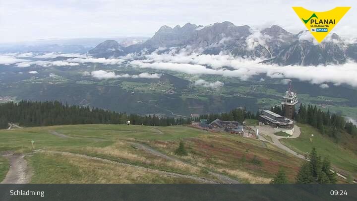Archived image Webcam Schladming - Planai Bergstation