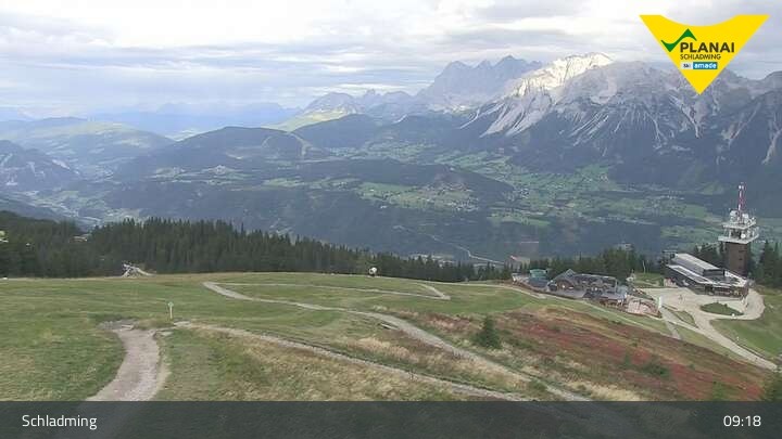 Archived image Webcam Schladming - Planai Bergstation