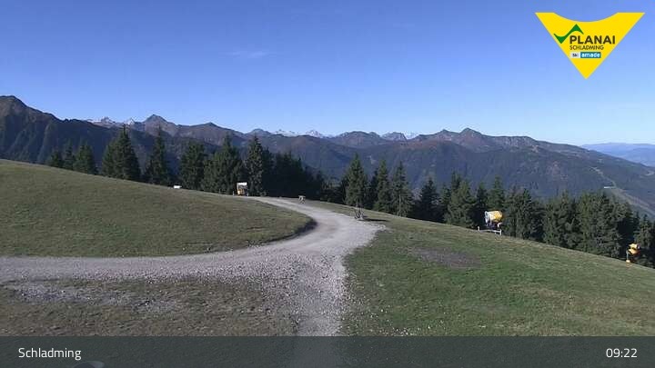 Archiv Foto Webcam Schladming - Planai Bergstation I