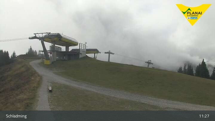Archiv Foto Webcam Schladming - Planai Bergstation I